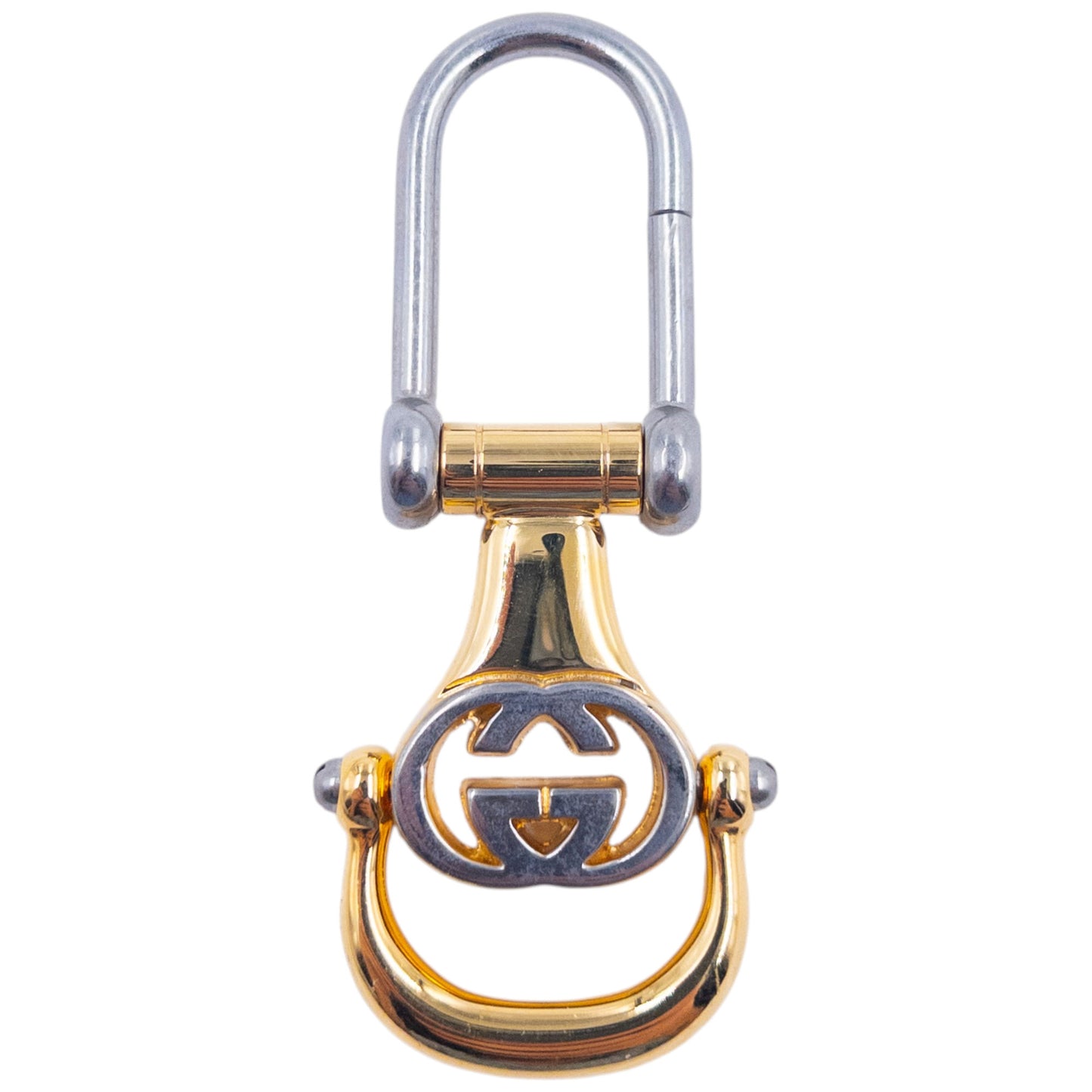 Vintage 80s Gucci Cut-Out Keyring