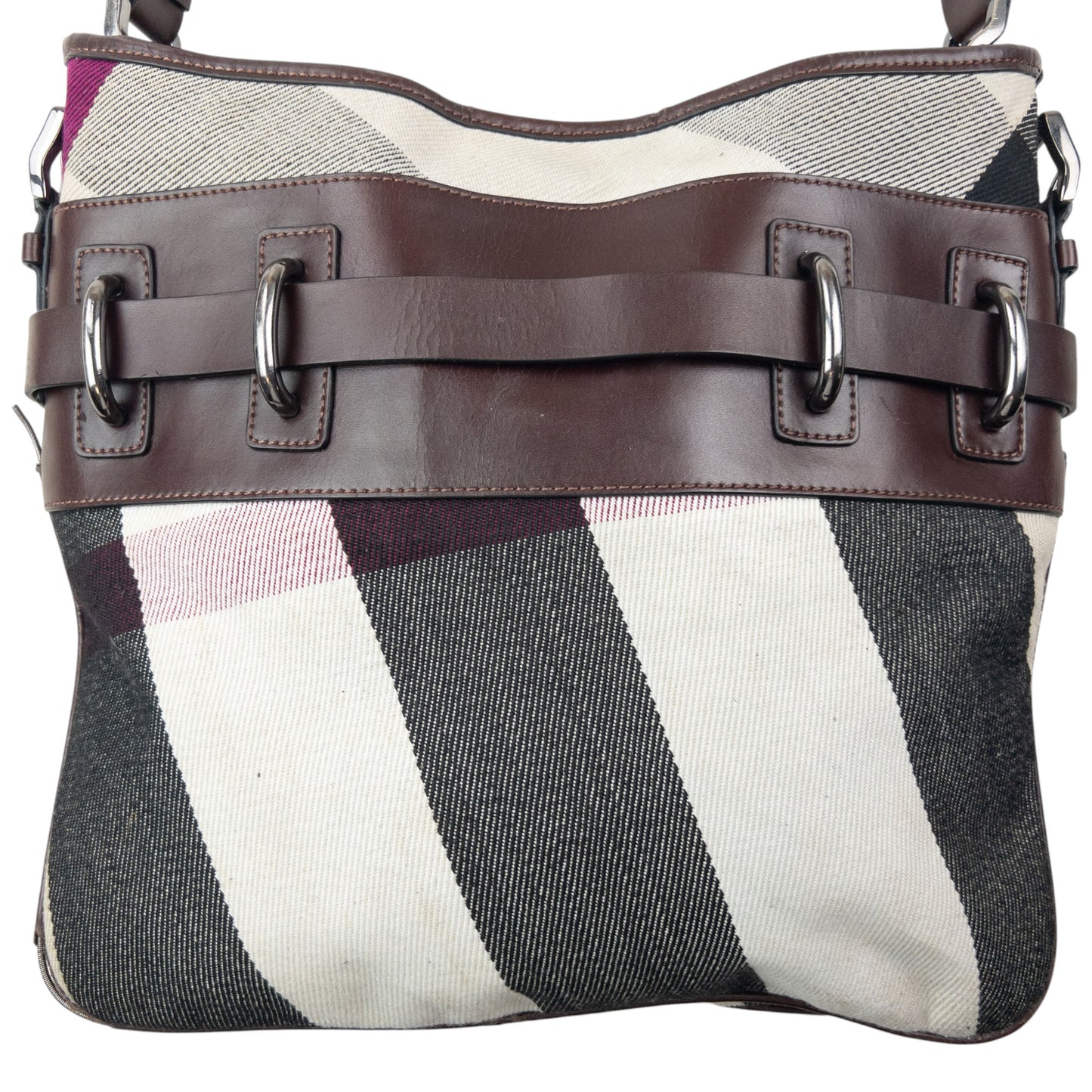 Vintage 2000s Burberry Nova Check Shoulder Bag