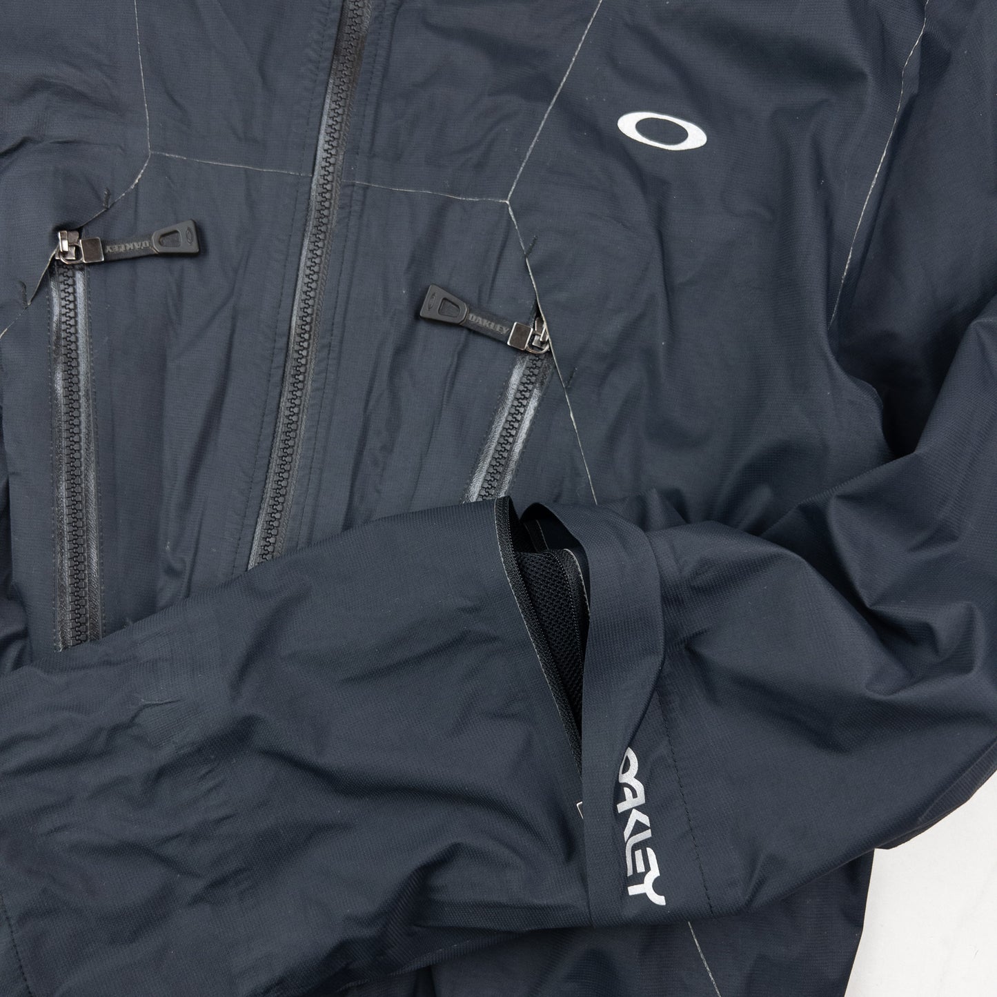 Oakley Zip Up Waterproof Jacket Size XL