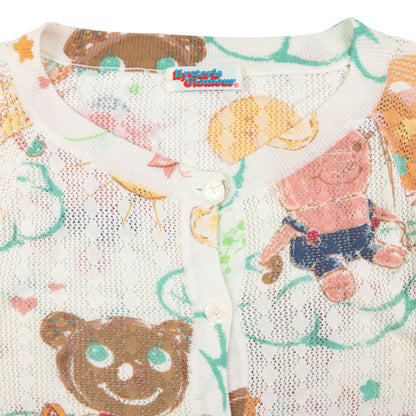 Vintage Hysteric Glamour Graphic Knit Cardigan Womens Size S