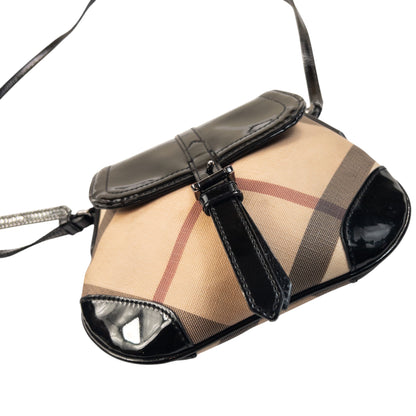 Vintage 2000s Burberry Nova Check Crossbody Bag
