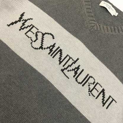 Vintage 2000s YSL Yves Saint Laurent Knit Jumper Size M