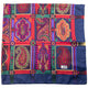 Vintage Gianni Versace Paisley Pattern Silk Scarf