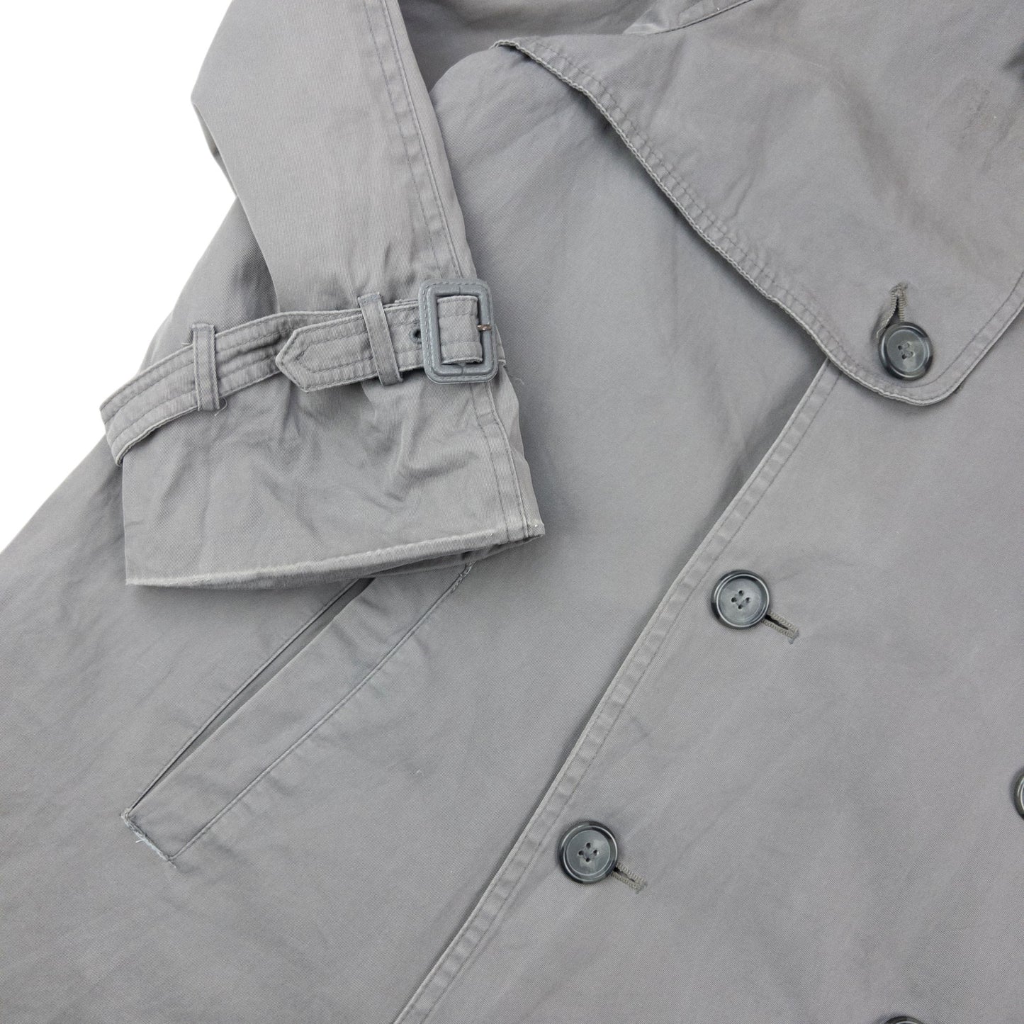 Vintage 80s YSL Yves Saint Laurent Trench Jacket Size M