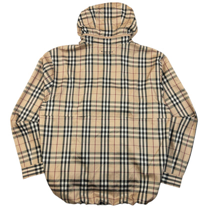Vintage 2000s Burberry Golf Nova Check Packable Jacket Size L