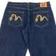 Vintage 2000s Evisu Double Dragon Gull Japanese Denim Jeans Size W40