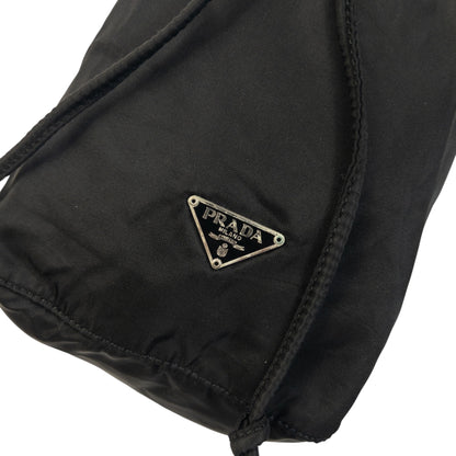Vintage 90s Prada Drawstring Pouch Bag