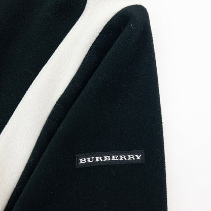 Vintage 2000s Burberry Golf Q Zip Fleece Sweatshirt Size M
