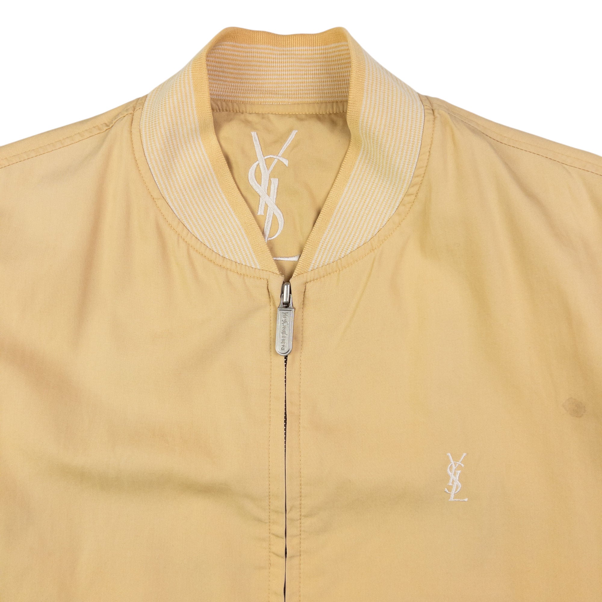 Vintage YSL Yves Saint Laurent Bomber Jacket Size M