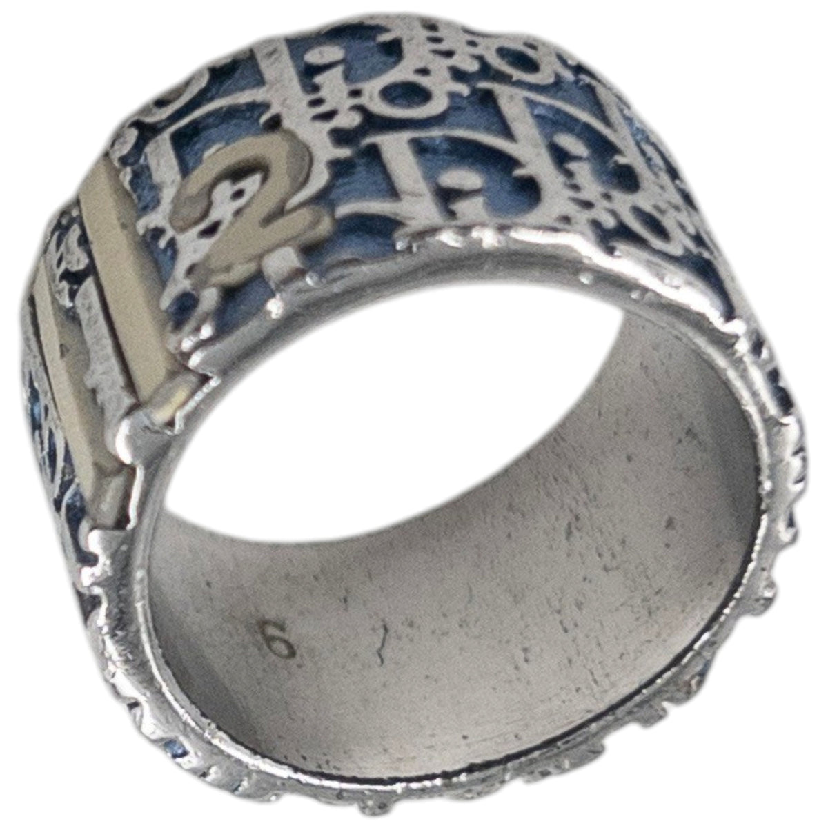 Vintage 2000s Dior Monogram Number Ring
