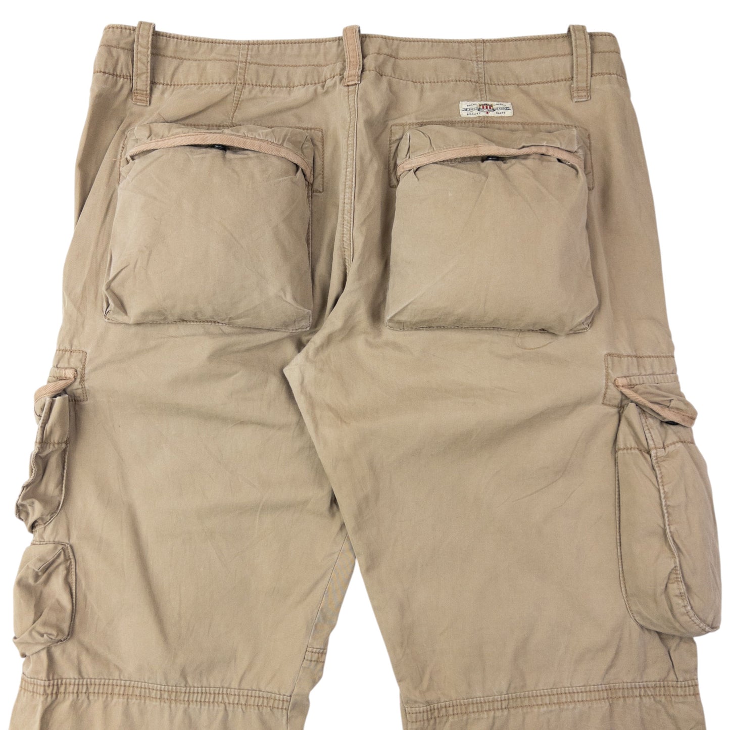 Vintage 2000s Ralph Lauren Polo Jeans Cargo Trousers Size W34