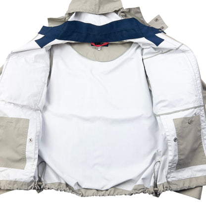 Vintage 2000s Armani Jeans Zip Off Sleeve Jacket Size M