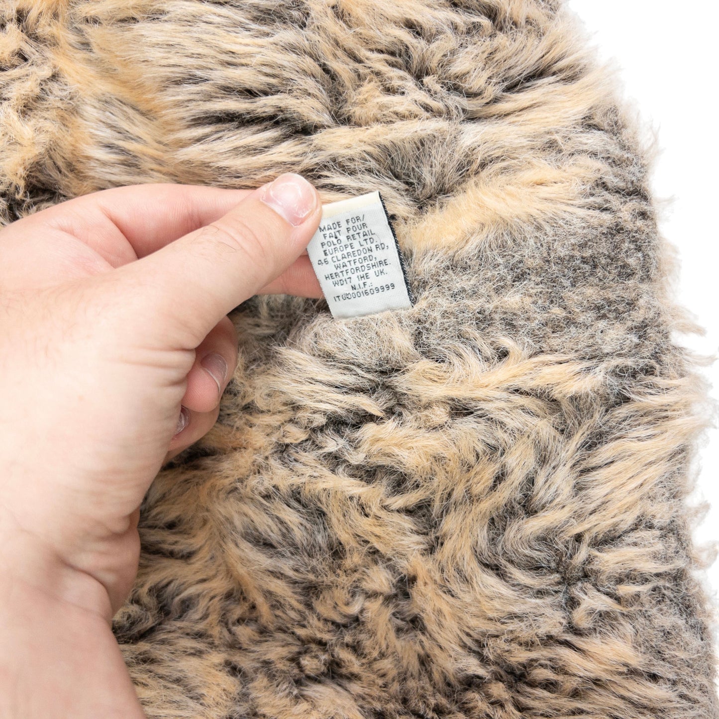Vintage Ralph Lauren Polo Jeans Fur Lined Cargo Gilet Womens Size M