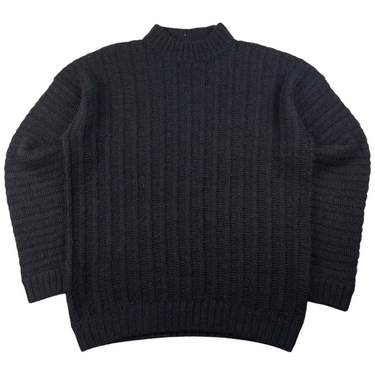 Vintage Giorgio Armani Knitted Wool Jumper Size XL