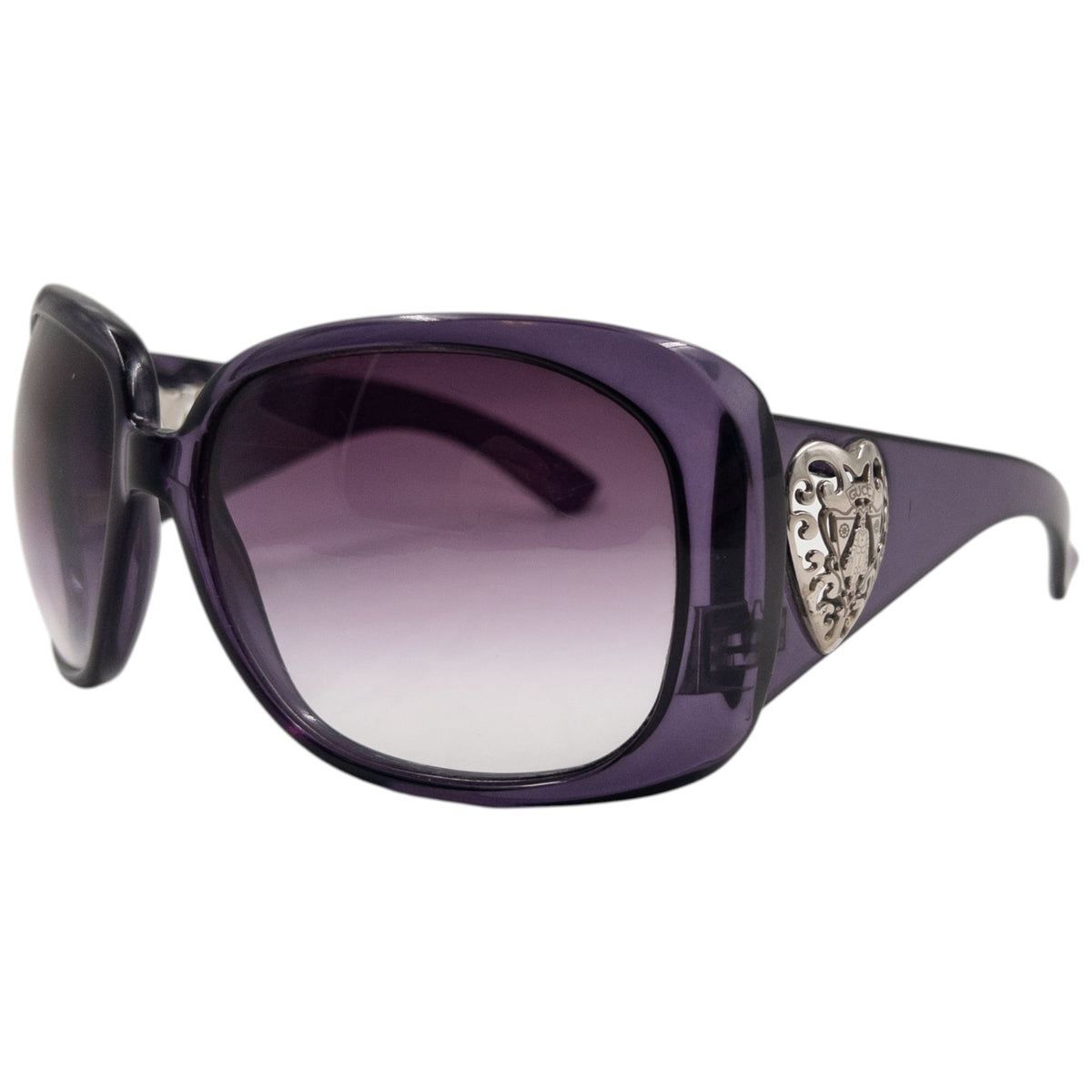 Vintage 2000s Gucci Heart Cut-Out Sunglasses