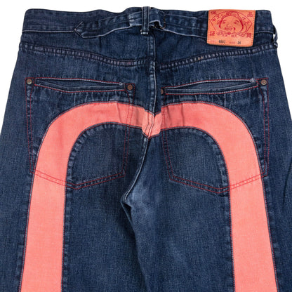 Vintage Evisu Daicock Japanese Denim Jeans Size W35