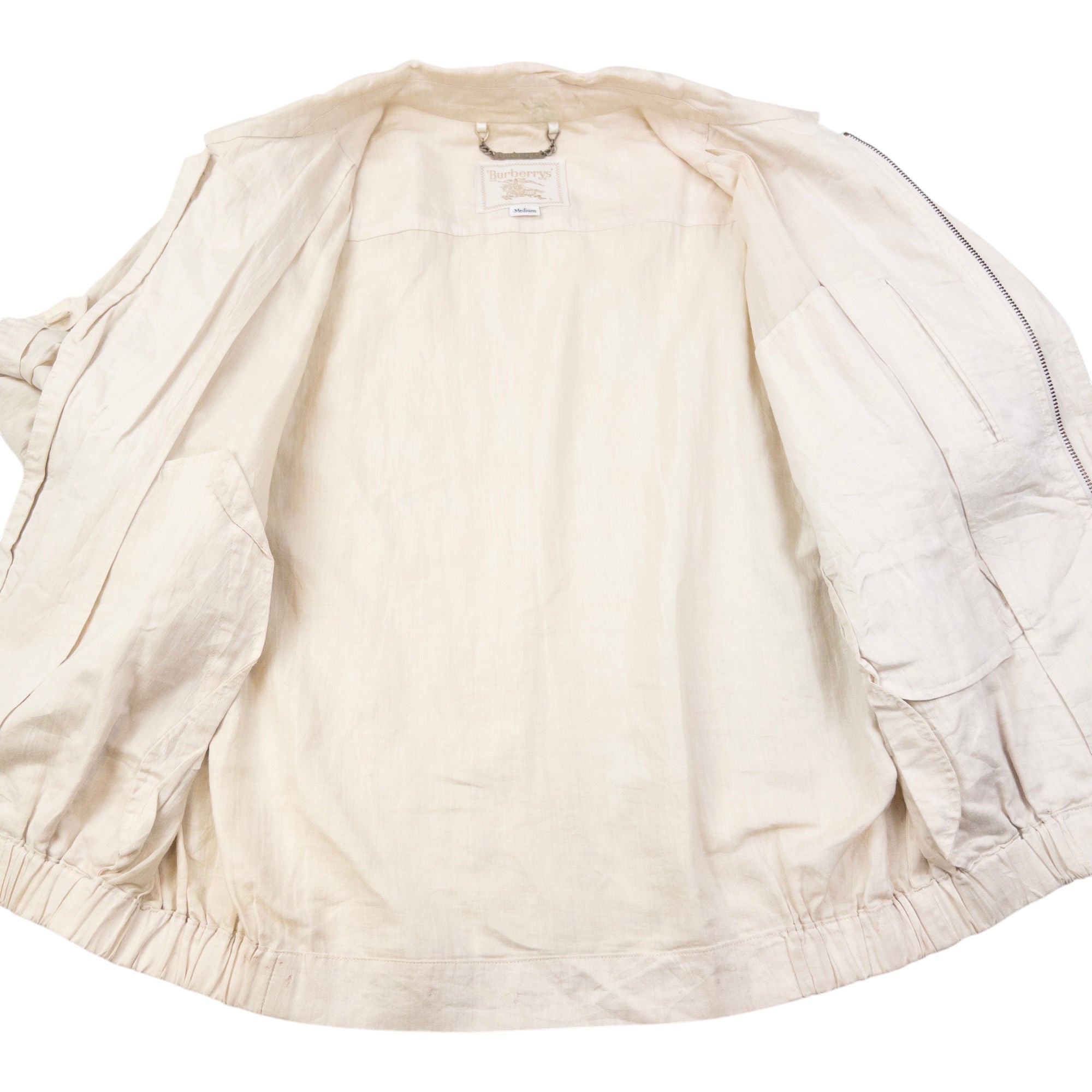 Vintage Burberry Roll-Up Sleeve Jacket Size S