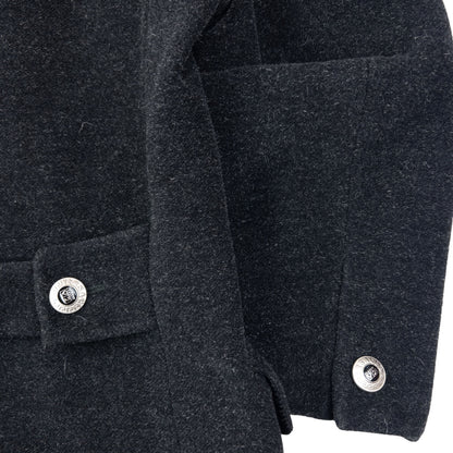 Vintage 90s Versace Classic V2 Longline Wool Jacket Size L