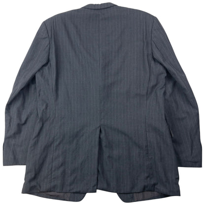 Vintage 2000s Hugo Boss Pinstripe Jacket & Trousers Suit Set Size XL
