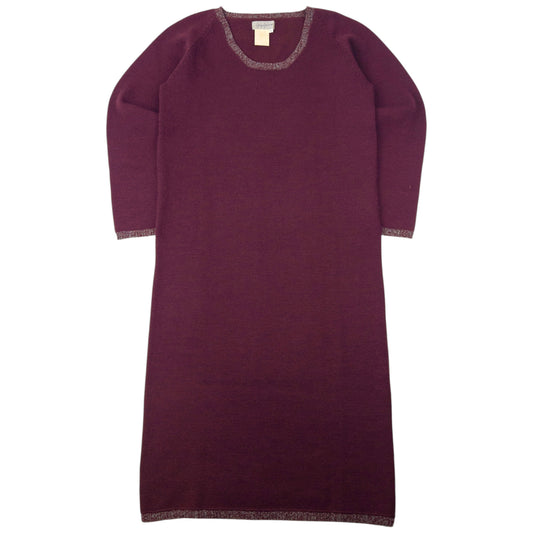 Vintage 90s Yohji Yamamoto Knitted Jumper Dress Womens Size L