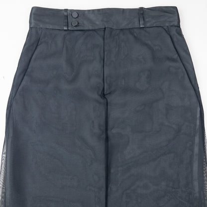 Vintage 1998 Gucci By Tom Ford Mesh Overlay Silk Skirt Womens Size W27