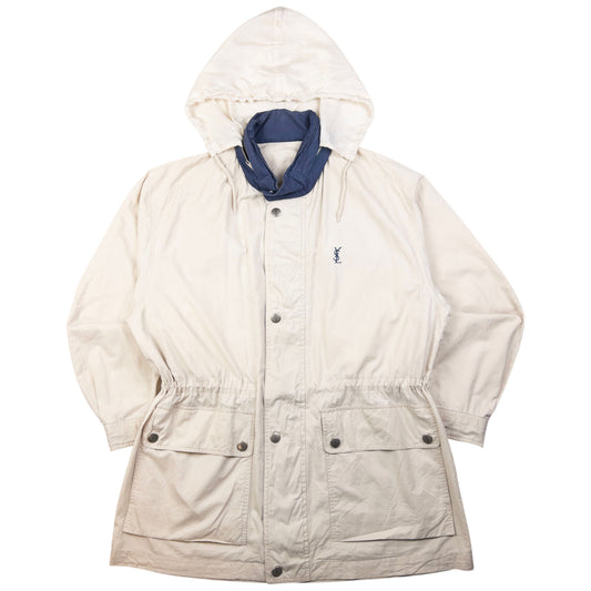 Vintage YSL Yves Saint Laurent Zip Up Jacket Size M