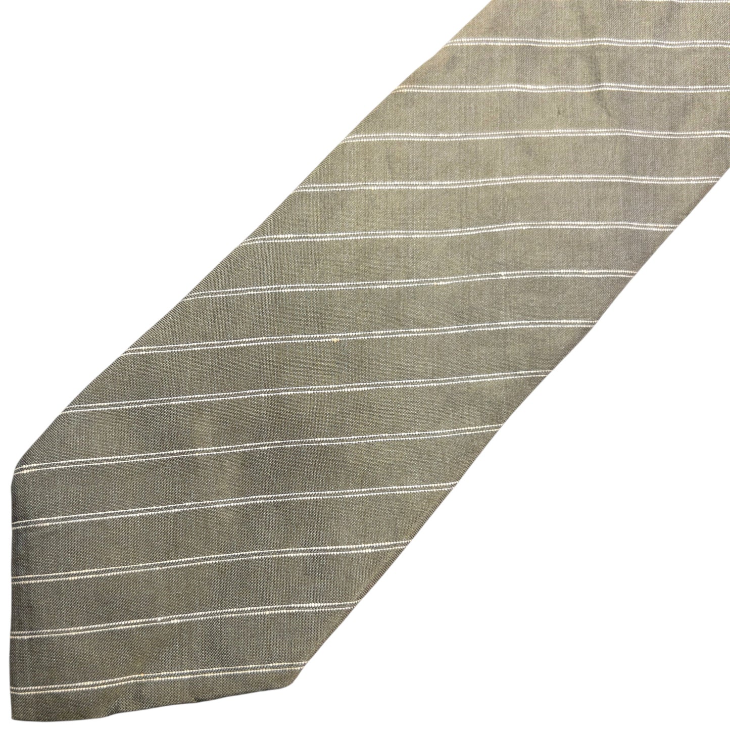 Vintage 90s Issey Miyake Striped Silk Tie