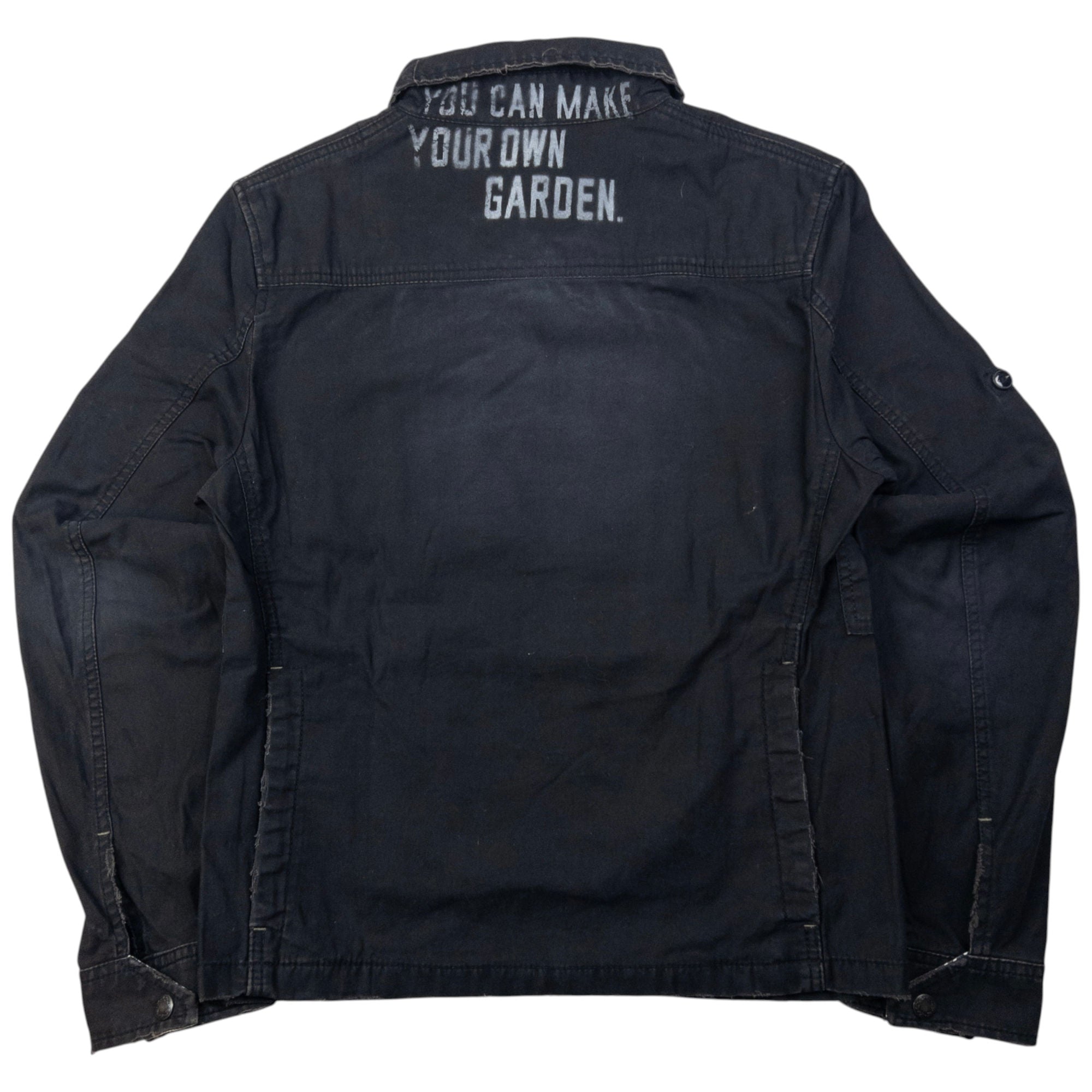 Vintage PPFM Make Your Own Garden Zip Up Jacket Size XS