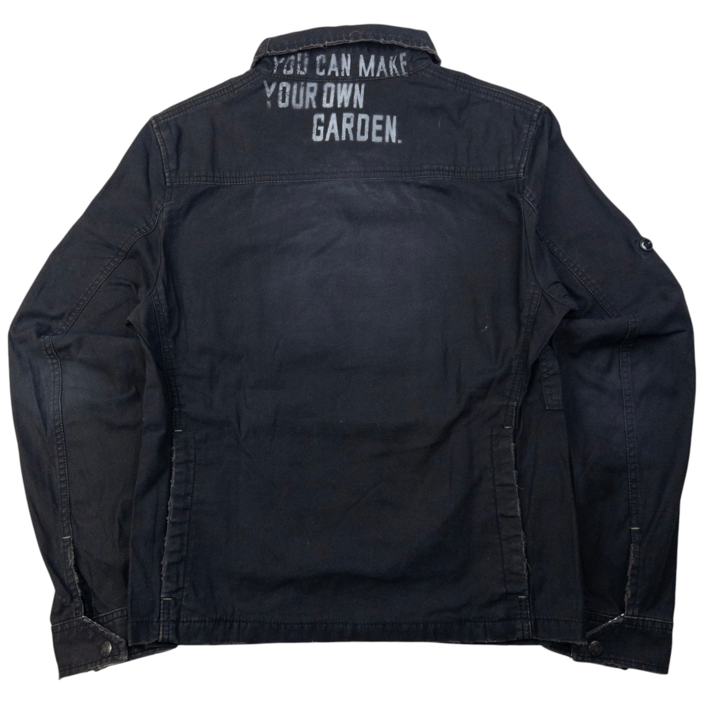 Vintage PPFM Make Your Own Garden Zip Up Jacket Size XS