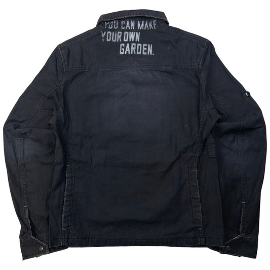 Vintage PPFM Make Your Own Garden Zip Up Jacket Size XS