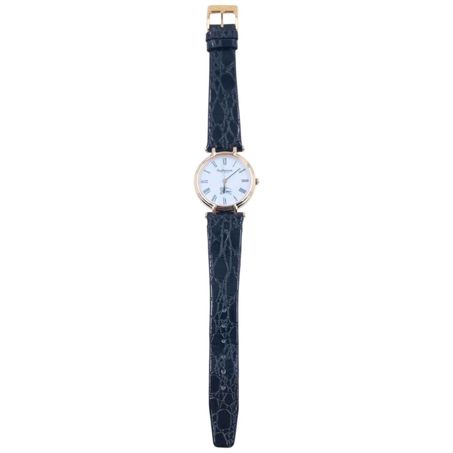 Vintage 90s Burberry Leather Watch