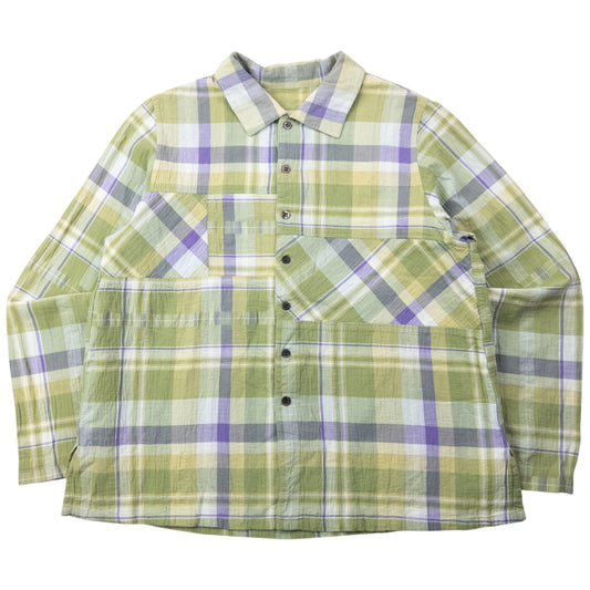 Vintage 90s Hai Sporting Gear By Issey Miyake Long Sleeve Button Up Shirt Size XS