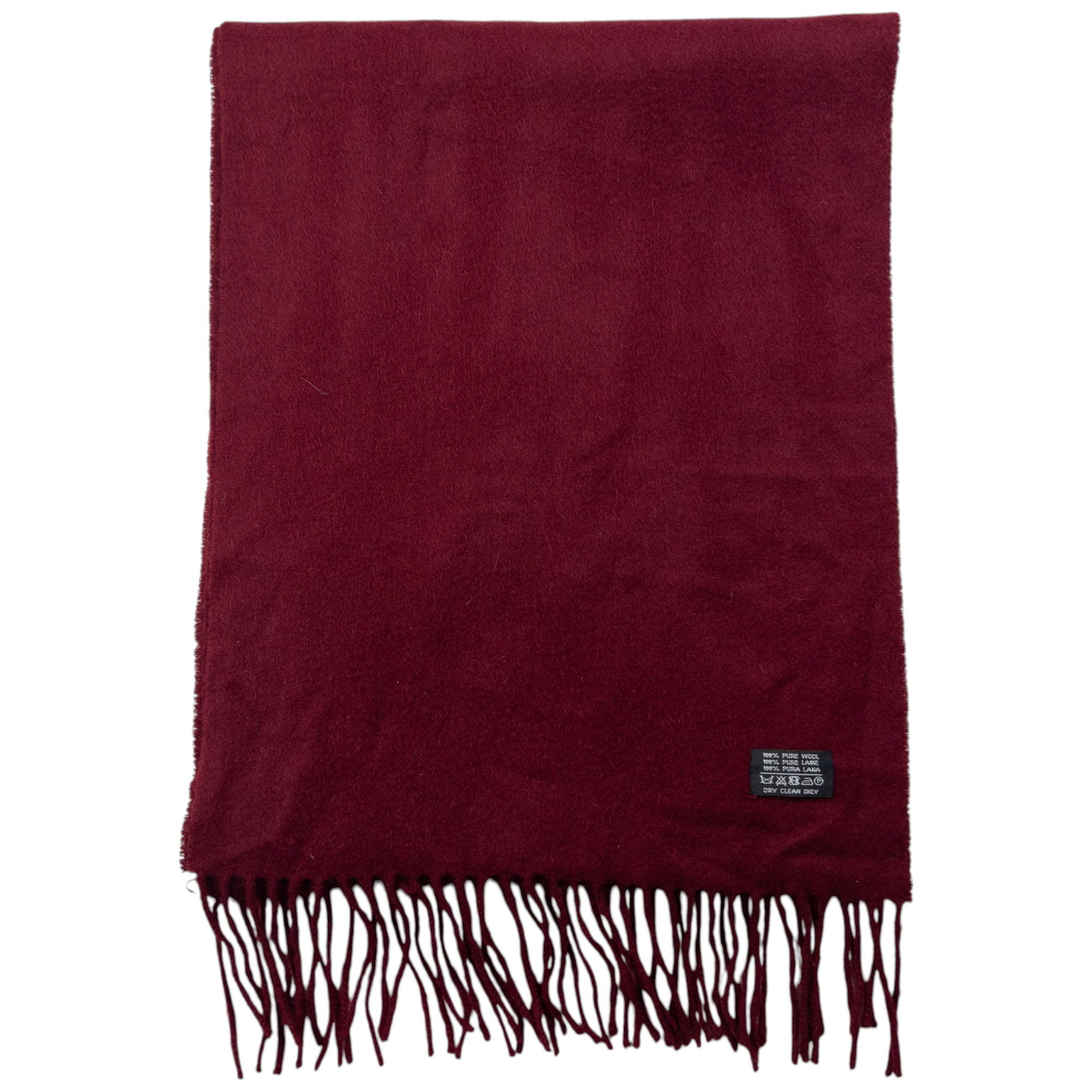 Vintage YSL Yves Saint Laurent Wool Tassel Scarf