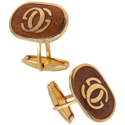 Vintage 90s Gucci Logo Cufflinks