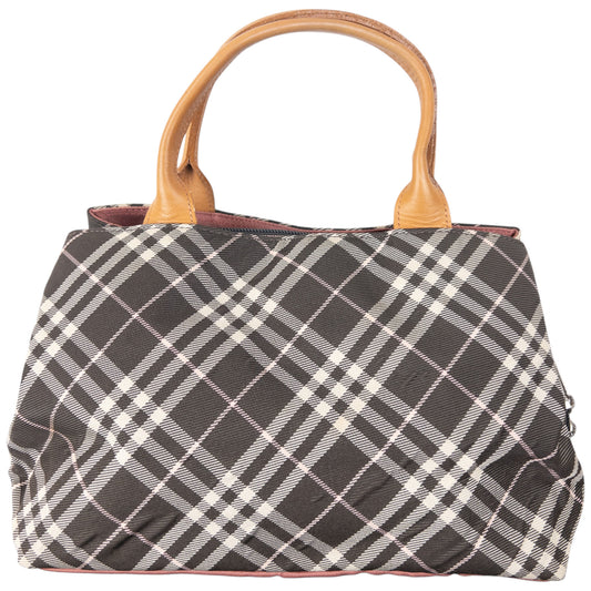 Vintage 2000s Burberry Blue Label Nova Check Handbag