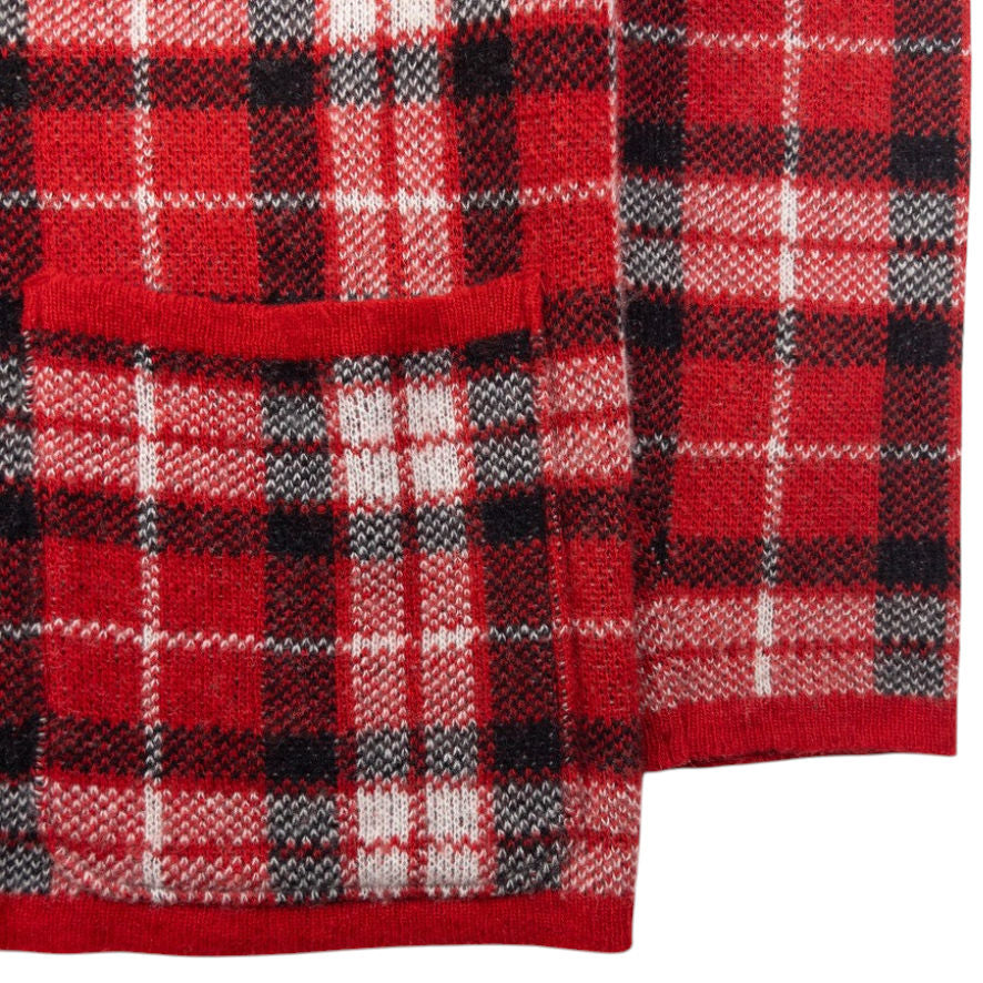 Vintage Issey Miyake Checkered Wool Jacket Size M