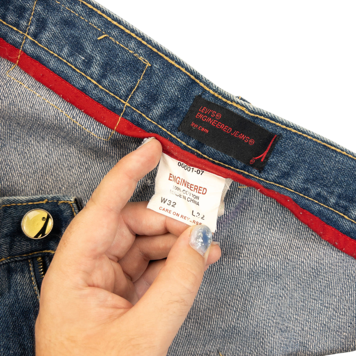 Vintage 2000s Levi's Engineered Garments Denim Jeans Size W31