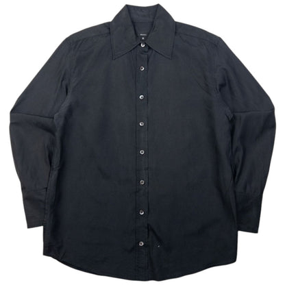 Vintage Gucci Long Sleeve Button Up Silk Shirt Size M