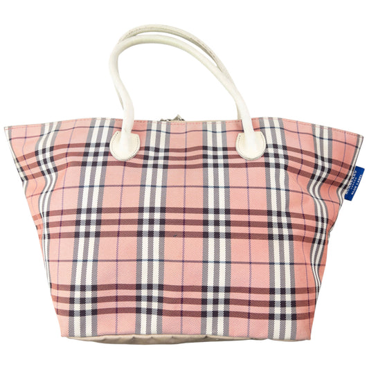 Vintage 2000s Burberry Blue Label Nova Check Handbag