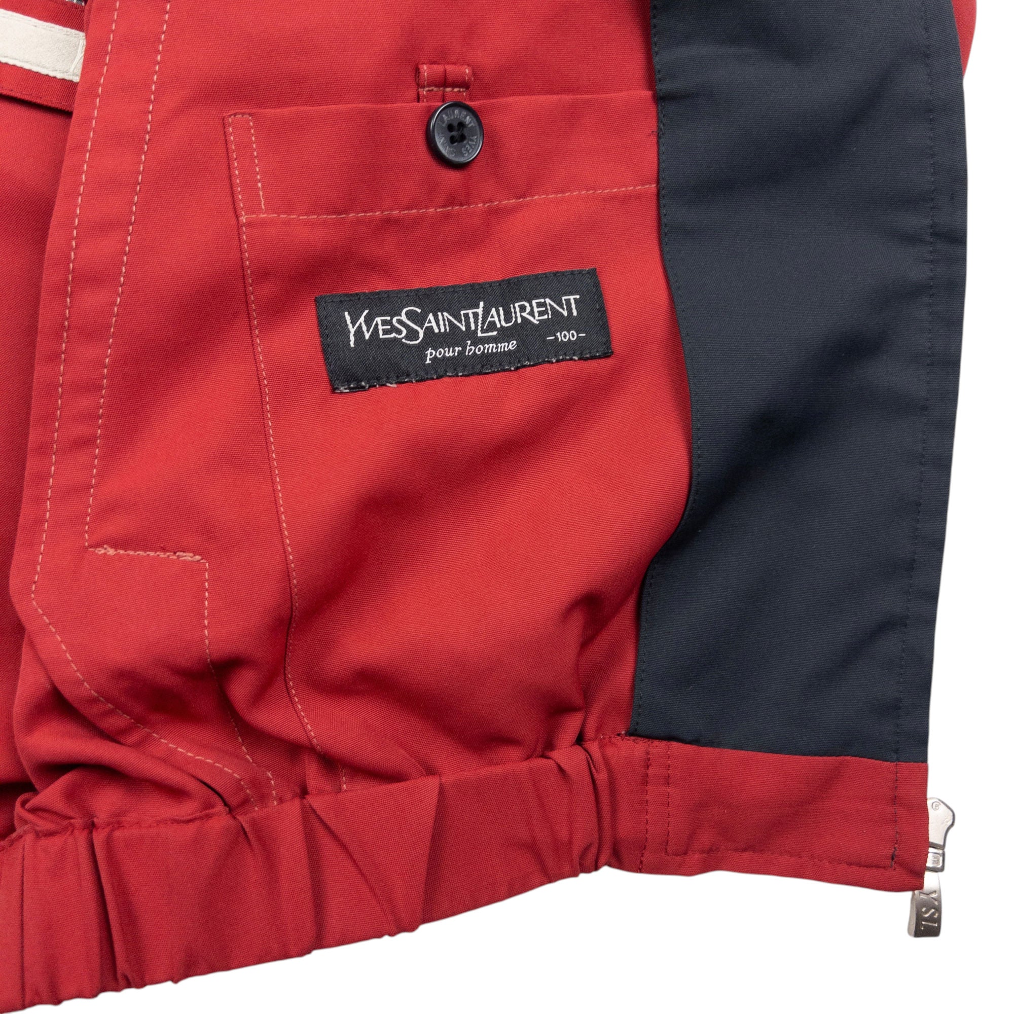 Vintage YSL Yves Saint Laurent Harrington Jacket Size M