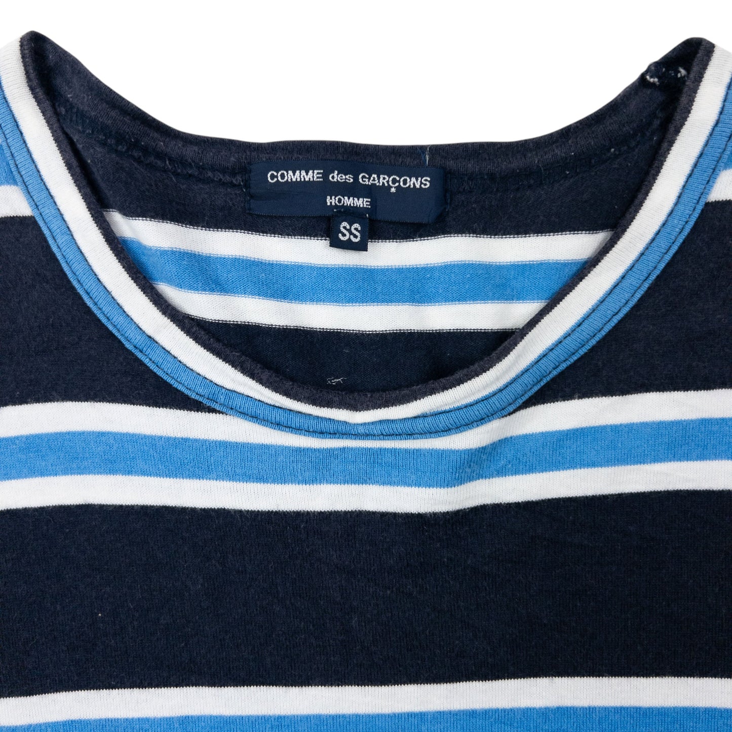 Vintage Comme Des Garçons HOMME Striped T Shirt Size XS