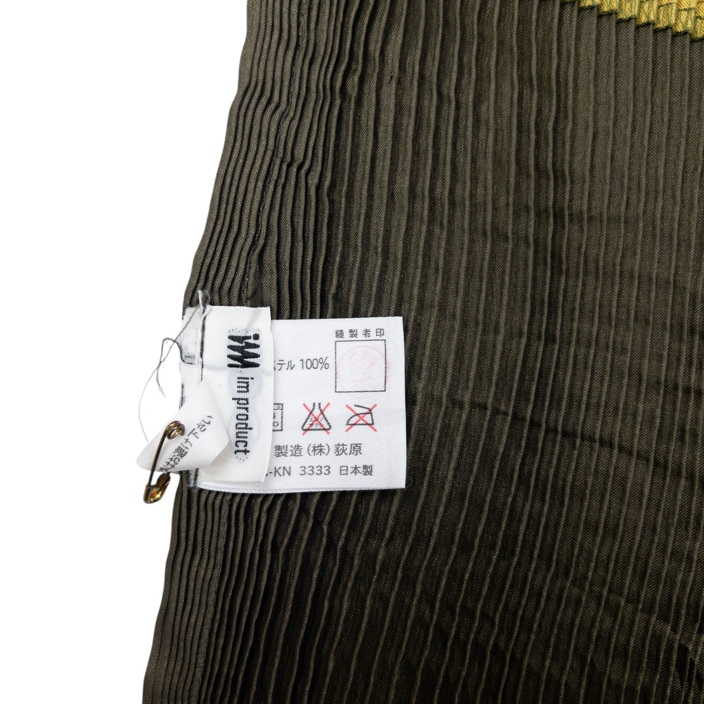 Vintage 90s Issey Miyake Pleated Dress Womens Size M