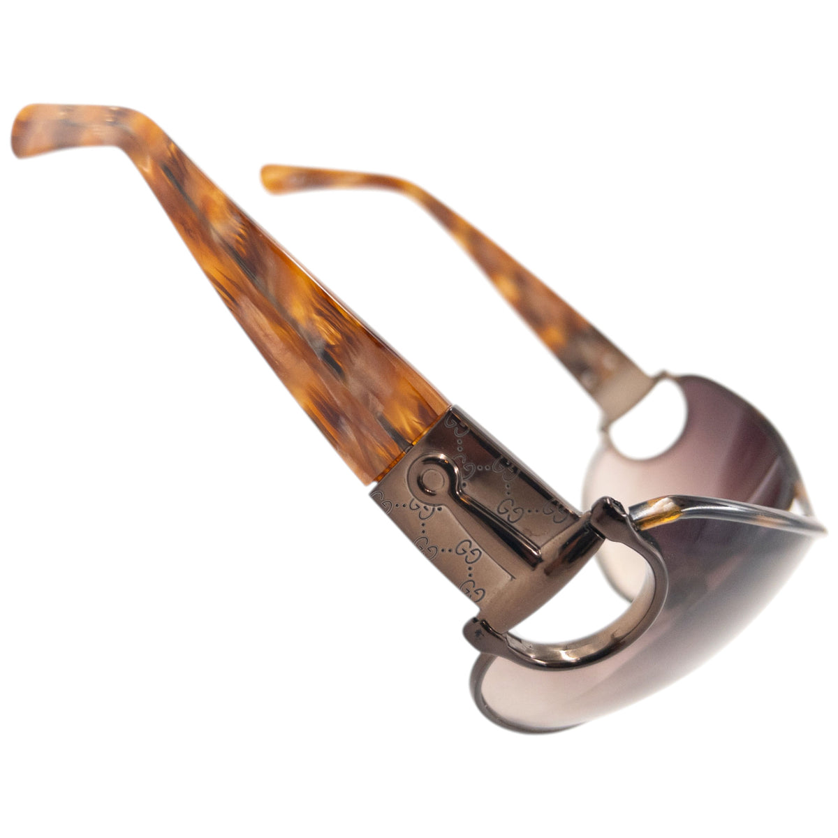 Vintage 2000s Gucci Horse Bit Sunglasses