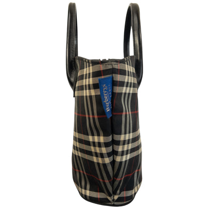 Vintage 2000s Burberry Blue Label Nova Check Handbag