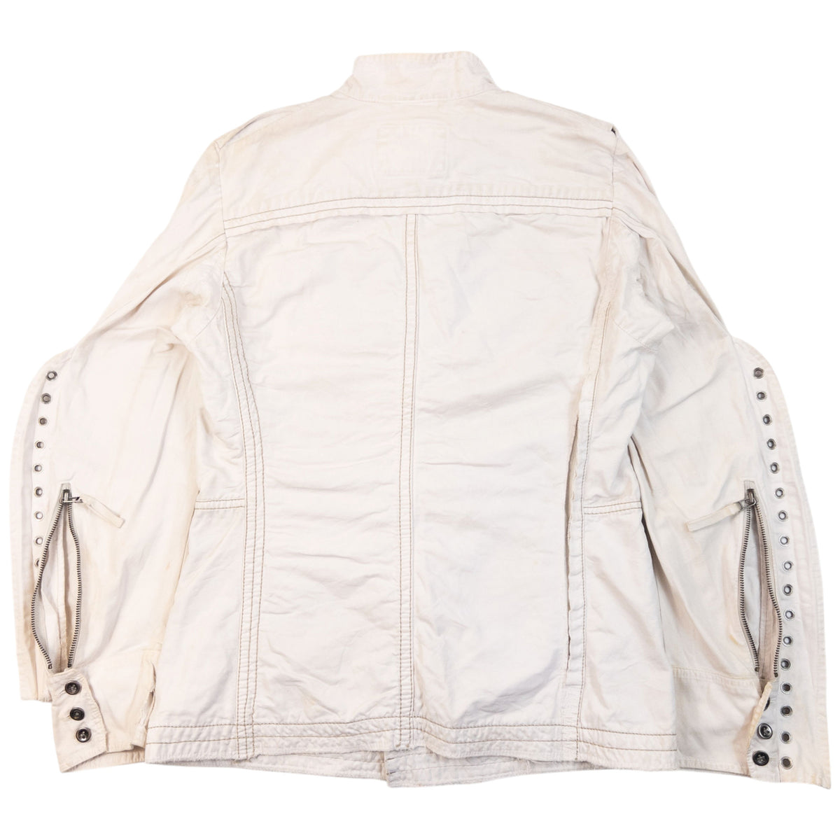 Vintage 2000s Marithe + Francois Girbaud Eyelet Jacket Womens Size L