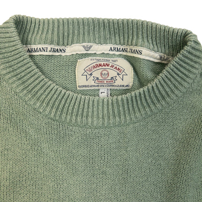 Vintage 90s Armani Jeans Knit Jumper Size M