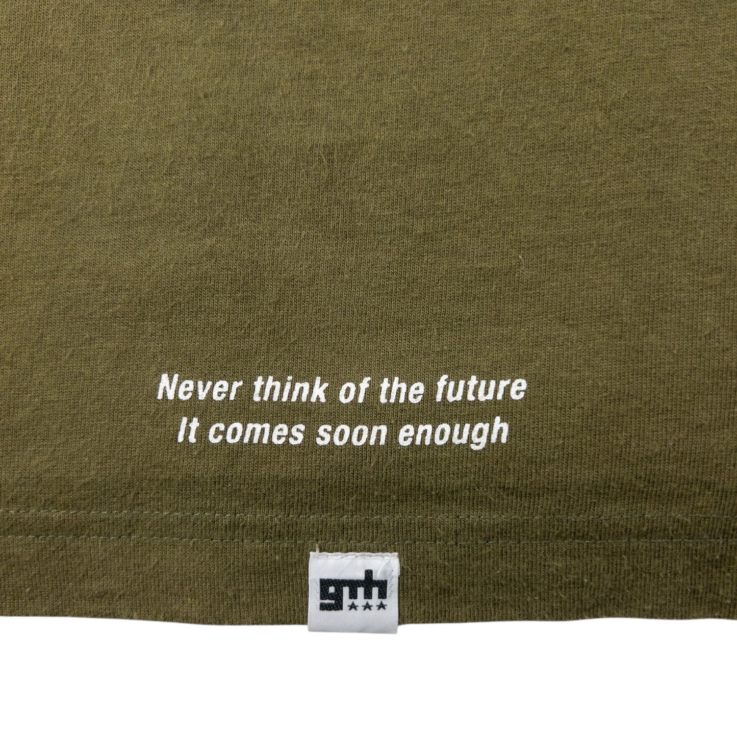 Vintage 90s Good Enough RESONATE Future Graphic T Shirt Size M