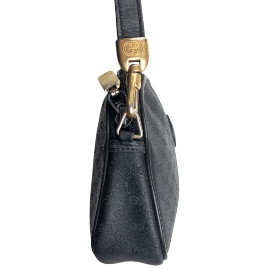 Vintage Gucci Monogram Crossbody Bag