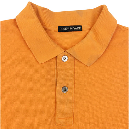 Vintage 2000s Issey Miyake Long Sleeve Polo Shirt Size M