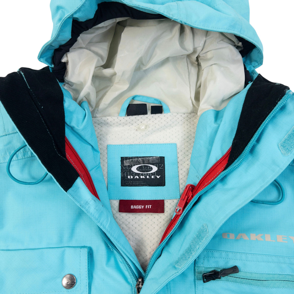 Vintage 2000s Oakley Zip Up Snowboarding Jacket Size XL